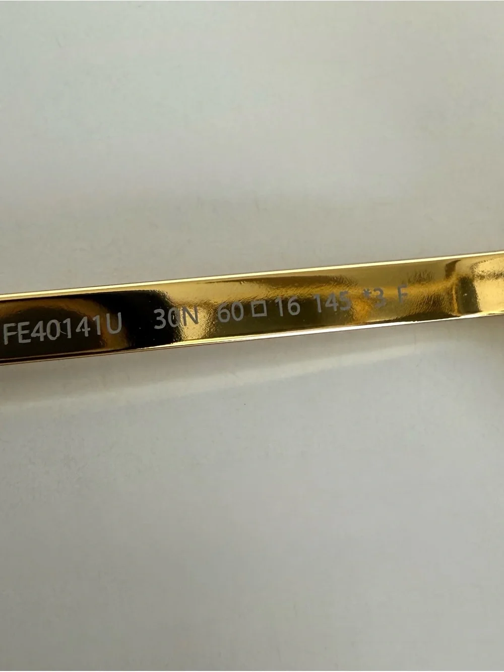 NEW!!! Fendi metal unisex sunglasses FE40141U 30M Authentic